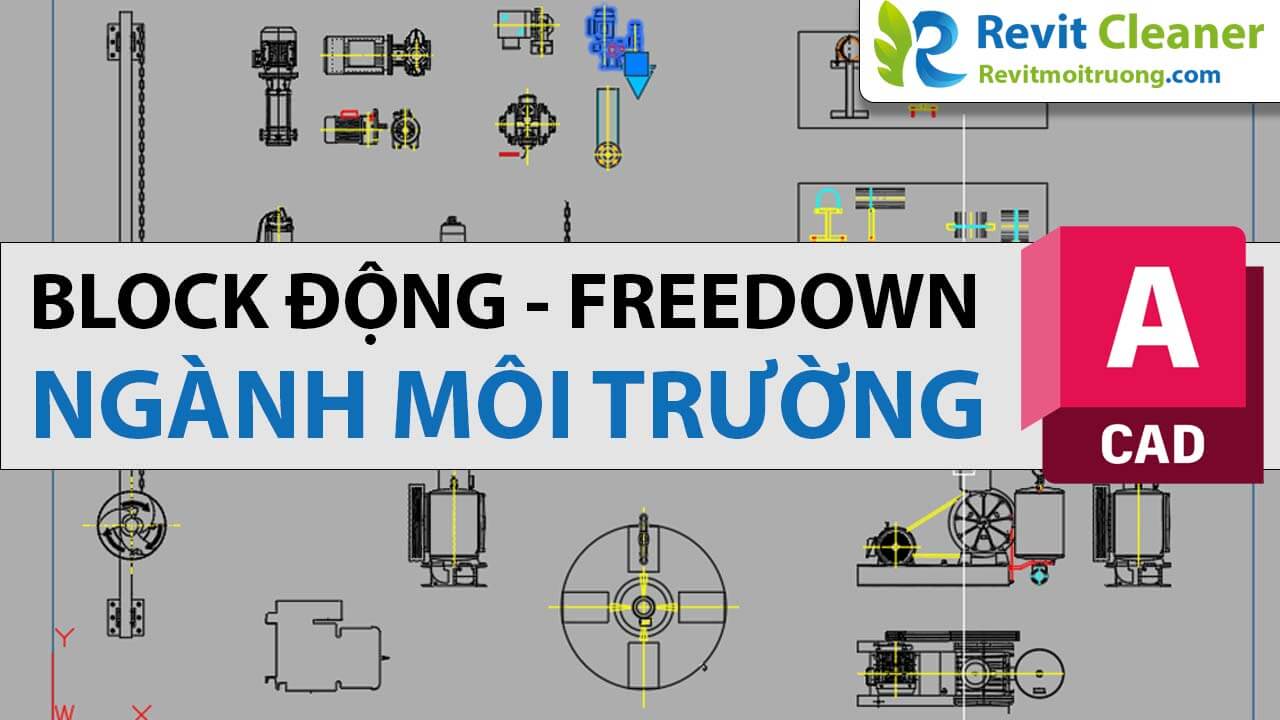 Thư viện Autocad Ngành Môi Trường