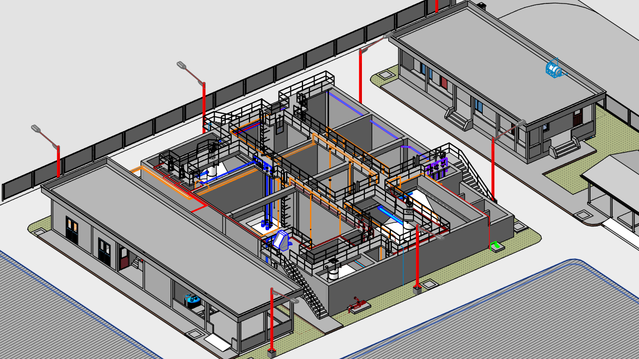 File Revit Ngành Môi Trường