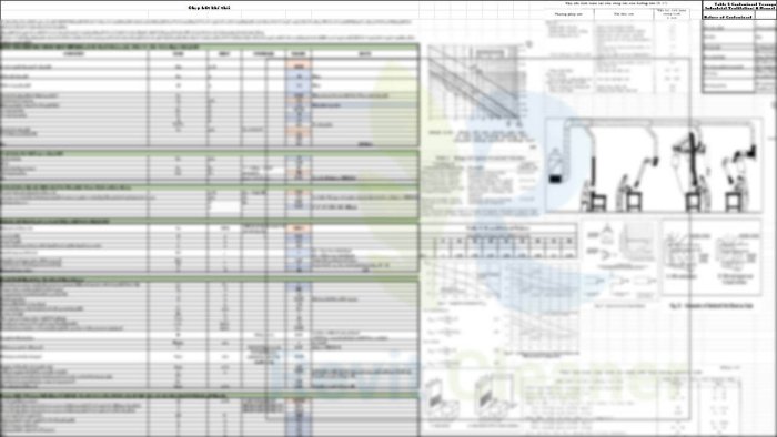 File tính khí thải ngành môi trường