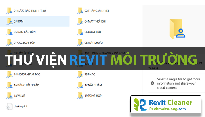 thư viện revit môi trường